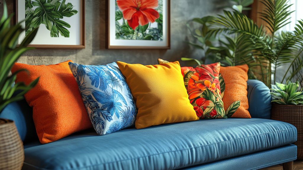 Tavlor med samma tema som övrig inredning