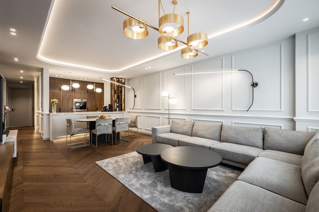 Belysning i öppen planlösning