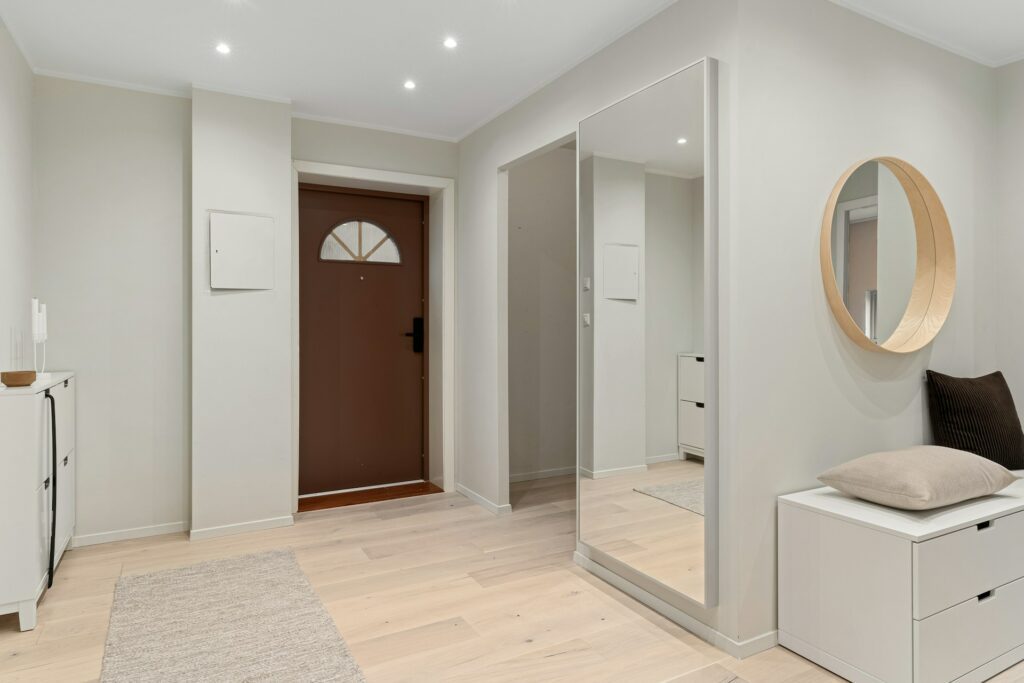 Inredning av stor hall