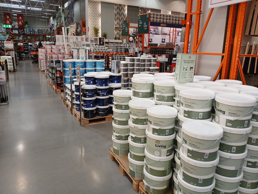 Målarfärg hos Bauhaus