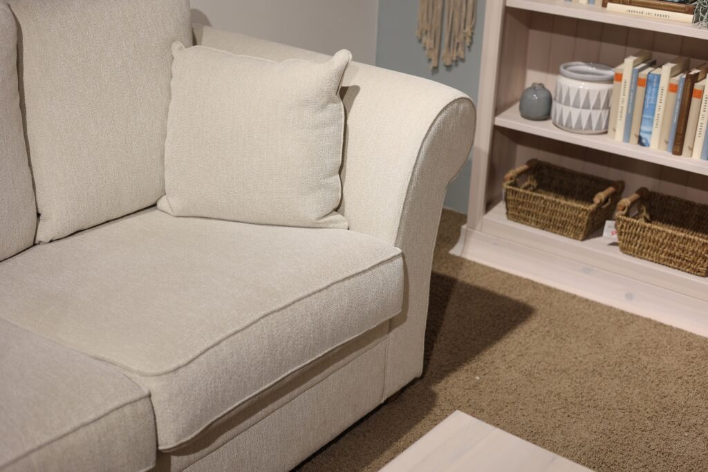 Beige soffa