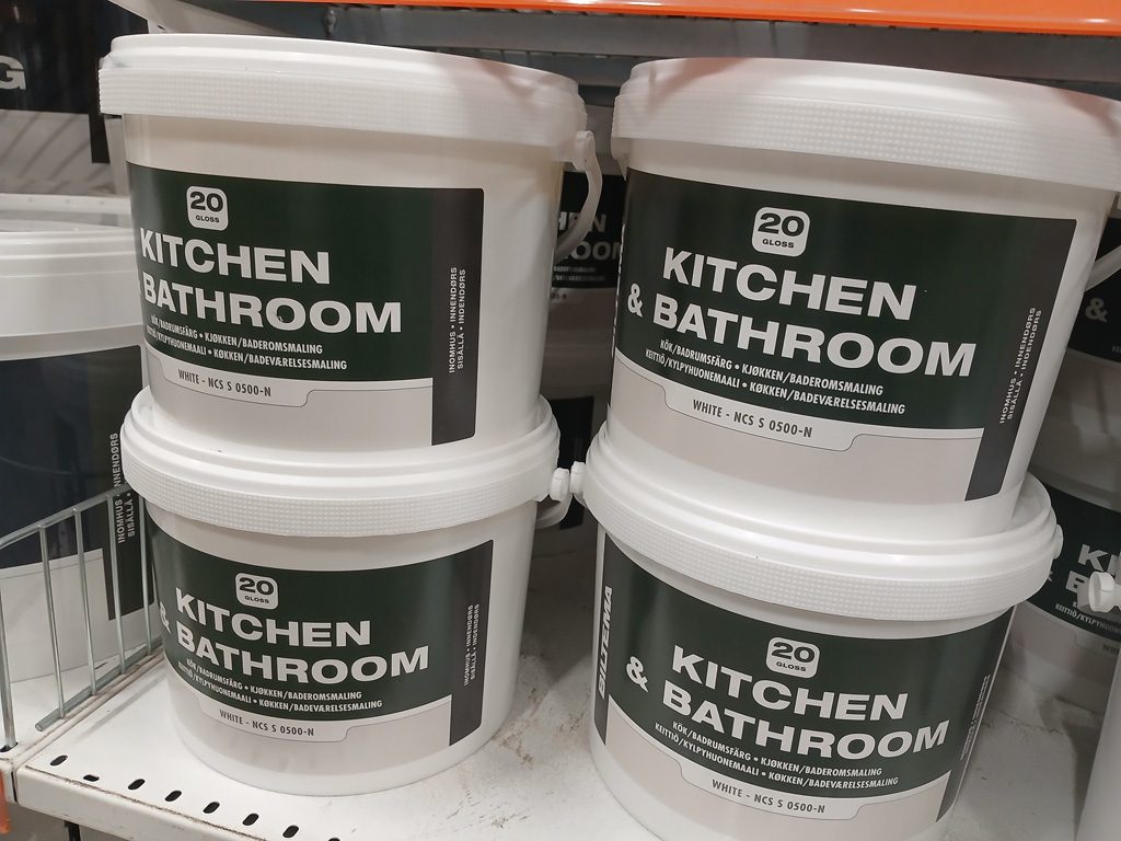 Biltema Kök- och badrumsfärg
