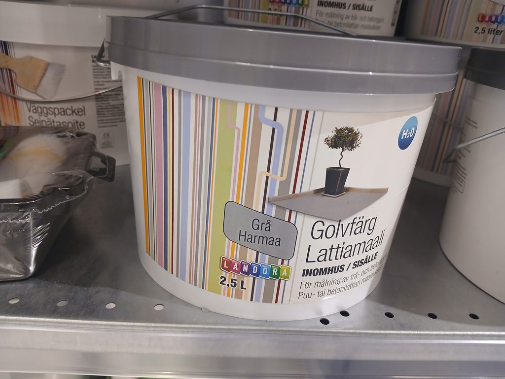 Landora Golvfärg grå