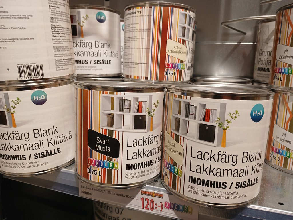 Dollarstore Landora Lackfärg