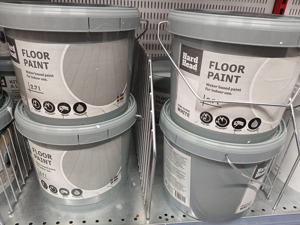 Jula Golvfärg - Hard Head