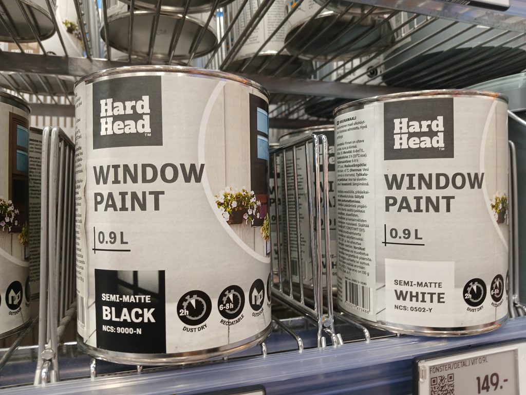 Jula Fönsterfärg - Hard Head