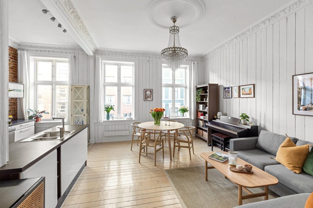 Optimera golvytan i en liten lägenhet