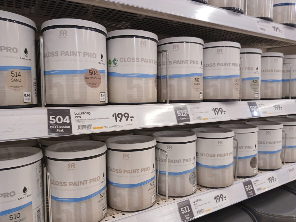 Rusta Lackfärg - REFLEKT