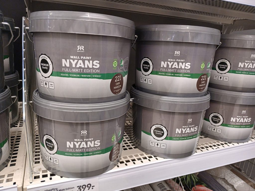 Rusta Väggfärg - REFLEKT Nyans Full Matt